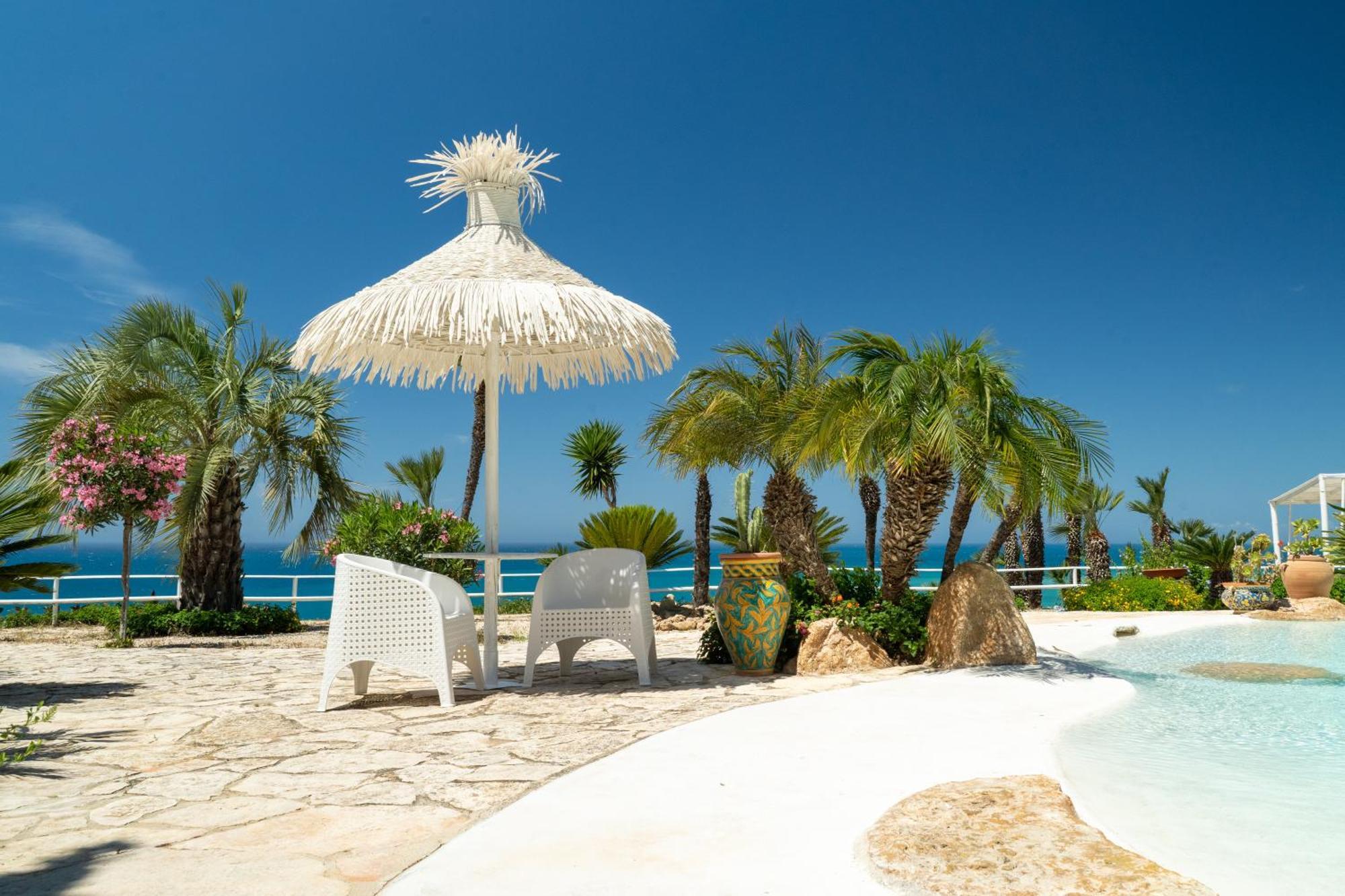 Casa Vacanze Verdemare Con Piscina Ribera Luaran gambar