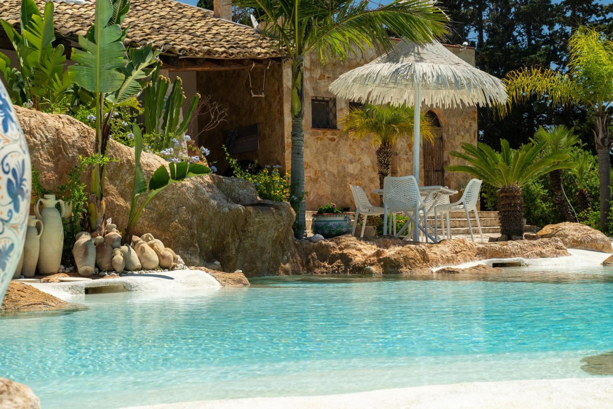 Casa Vacanze Verdemare Con Piscina Ribera Luaran gambar