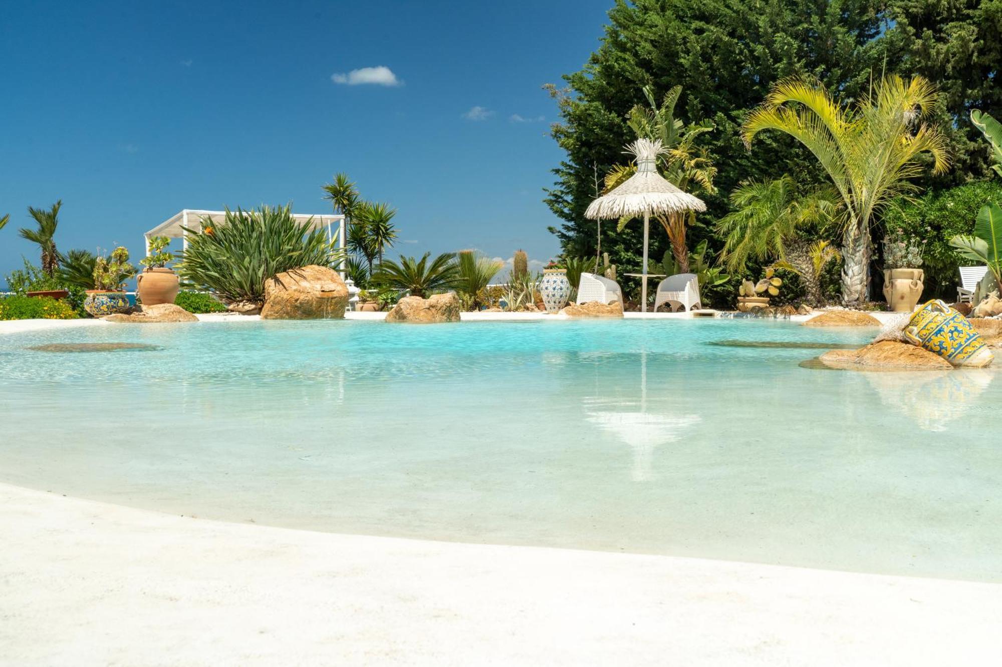 Casa Vacanze Verdemare Con Piscina Ribera Luaran gambar