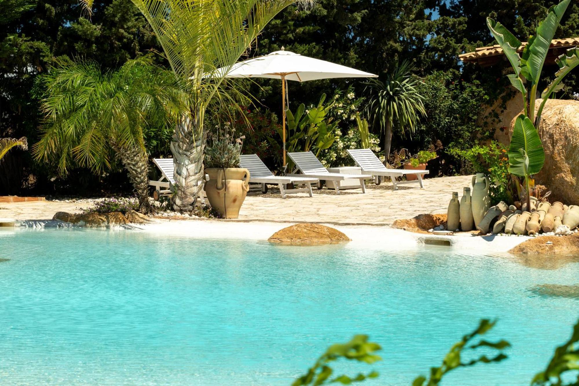 Casa Vacanze Verdemare Con Piscina Ribera Luaran gambar